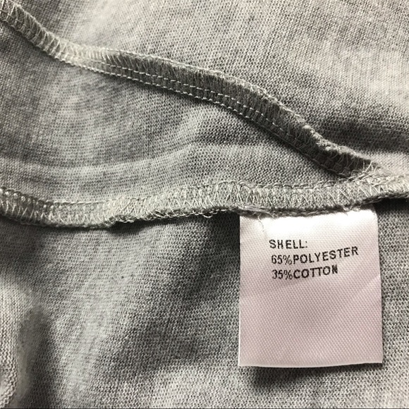 DISBEST Womens T-Shirt Size M Gray Comfy Loose - Picture 5 of 7